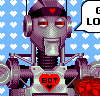 Love-Bot (Love Machine Entry)  icon/pixelart