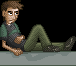 Self Portrait (animated) icon/pixelart