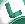 Luigi's Head Pixel Art icon/pixelart