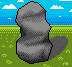 Stone in a field
