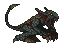 Swamp Monster - Running icon/pixelart