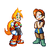 Maru and Iris icon/pixelart