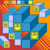 Happy Blocks icon/pixelart