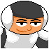 Zack the alien hunter icon/pixelart