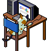 Kawaii-Neko icon/pixelart