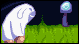 The Blue Dog mockup  icon/pixelart