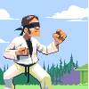 Pixelation One-button Mockup Challenge  icon/pixelart