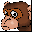 Monkey  icon/pixelart