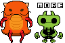 Monsters icon/pixelart