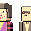 Myk's Monsters Set of 6  icon/pixelart