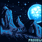 Mountains by night