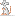 White Mouse icon/pixelart