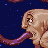 mouth to ass (NSFW I guess)  icon/pixelart