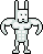 Testosterone Bunny icon/pixelart