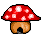Mushroom House- Normal icon/pixelart