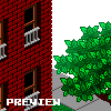 Apartment Building  icon/pixelart