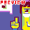 this fucking guy ruined the hole fucking new years party, let's fucking kill him! icon/pixelart