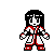 Japanese Style Old School Character [Animated] icon/pixelart