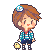 Lil' sailor icon/pixelart