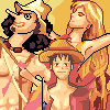 One Piece Fanart icon/pixelart