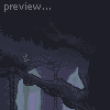 Human Tree icon/pixelart