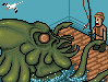 Fisher vs. Kraken room  icon/pixelart