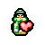 Heart Warming Penguin