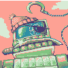Wisecracking Robot Pirate!