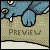 Dog & big bone  icon/pixelart