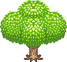 Pixel tree again icon/pixelart
