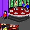 Pixel Trek landing party  icon/pixelart