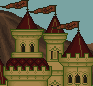Pixel Castle scene