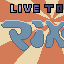 live to pixel  icon/pixelart