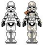 Storm Troopers icon/pixelart