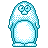 Ice Penguin Statue