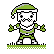 Santa icon/pixelart