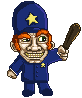 Irish Cop icon/pixelart