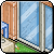 Trashy Balcony icon/pixelart