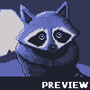 Raccoon :: Pixel Art from <i>The Forest</i>