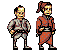 Shintaro and Tombei icon/pixelart