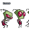 Zim's Game icon/pixelart