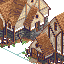 Houses icon/pixelart