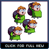 Hoarder icon/pixelart