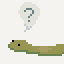Snake on a pun icon/pixelart