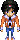 Pokemon Zero - Ken (Hero) Overworld icon/pixelart
