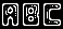 Font icon/pixelart