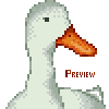 Duck icon/pixelart