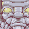 Yellow Eyes icon/pixelart