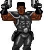 STRAIGHT AIM icon/pixelart