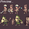 Pxile character collection I icon/pixelart